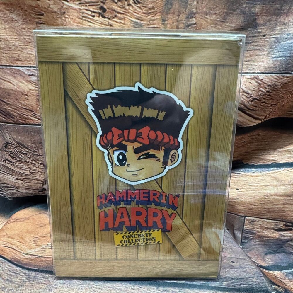 Hammerin' Harry Concrete Collection NES 8-Bit Video Game Action Platformer